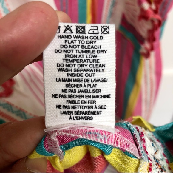 💠 dRA Los Angeles Multi Stripe Blouse - Picture 10 of 11